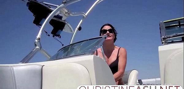  christineash.net | Christine on a Boat